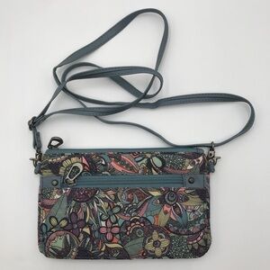 Sakroots Spirit Desert Floral Pattern Crossbody / Clutch